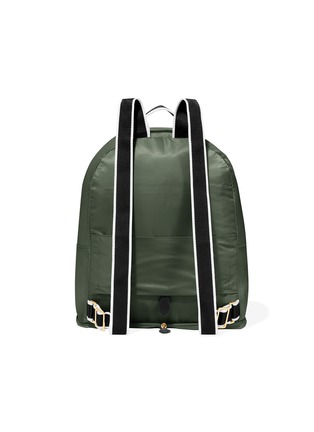 Back View - Click To Enlarge - PARAVEL - Fold-Up Backpack — Safari Green