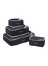 Detail View - Click To Enlarge - PARAVEL - Packing Cube Quad — Derby Black