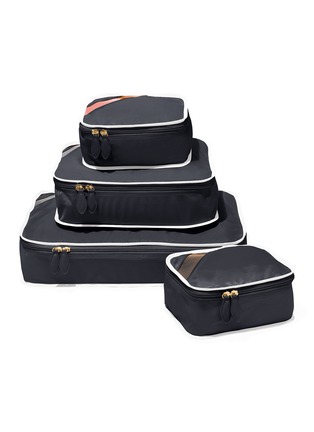 Main View - Click To Enlarge - PARAVEL - Packing Cube Quad — Derby Black
