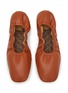 Detail View - Click To Enlarge - AERA - Vegan Leather Scrunch Ballet Flats