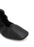 Detail View - Click To Enlarge - AERA - Vegan Leather Scrunch Ballet Flats