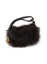 Detail View - Click To Enlarge - SACAI - Small Faux Fur Pouchette
