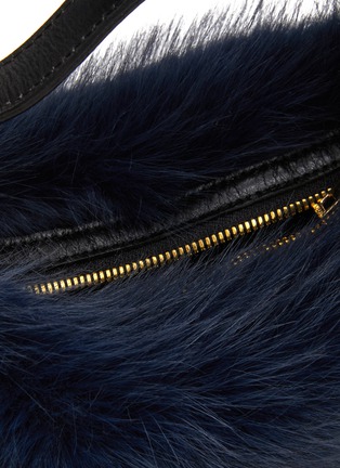 Detail View - Click To Enlarge - SACAI - Small Faux Fur Pouchette