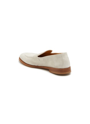  - BRUNELLO CUCINELLI - Suede Penny Loafers