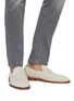 Figure View - Click To Enlarge - BRUNELLO CUCINELLI - Suede Penny Loafers