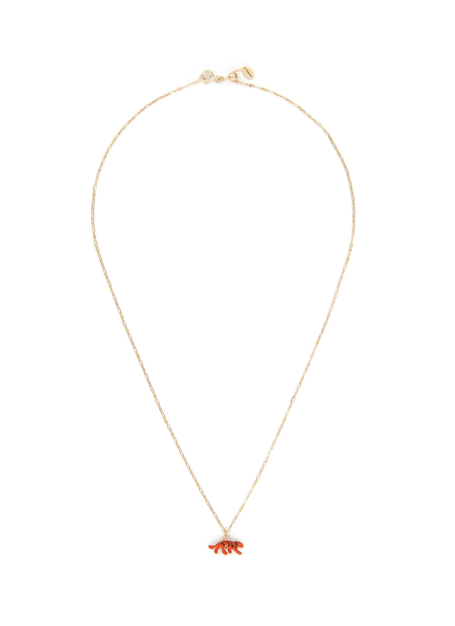 Tiger 9K Gold Roma Chain Necklace