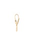 Main View - Click To Enlarge - MÉTIER BY TOMFOOLERY - Az 9K Gold Opal Sapphire Mini Honey Hooks Single Earring