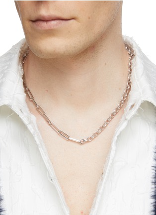 Figure View - Click To Enlarge - MISSOMA - Axiom Silver Deconstructed Chain Necklace