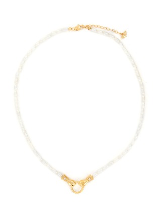 Main View - Click To Enlarge - MISSOMA - x Harris Reed In Good Hands Pearl Metal Necklace