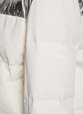  - YVES SALOMON - Hooded Down Puffer Jacket