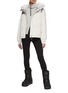 Figure View - Click To Enlarge - YVES SALOMON - Hooded Down Puffer Jacket