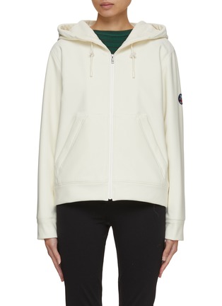 Main View - Click To Enlarge - YVES SALOMON - Hooded Softshell Jacket