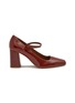 Main View - Click To Enlarge - LE MONDE BERYL - Maryjane 80 Patent Leather Pumps