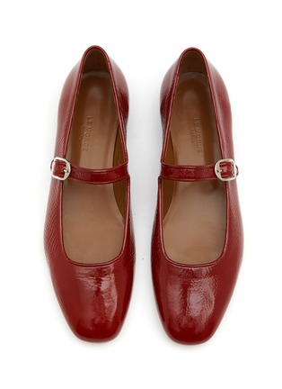 Detail View - Click To Enlarge - LE MONDE BERYL - Maryjane Patent Leather Ballerina Flats