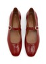 Detail View - Click To Enlarge - LE MONDE BERYL - Maryjane Patent Leather Ballerina Flats
