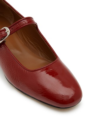 Detail View - Click To Enlarge - LE MONDE BERYL - Maryjane Patent Leather Ballerina Flats
