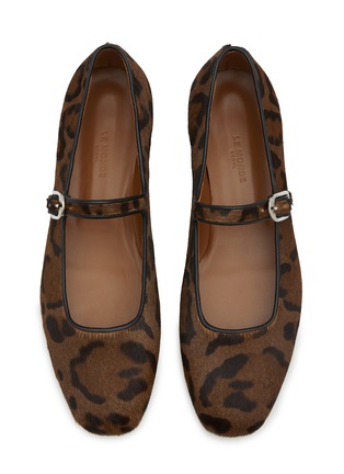 Detail View - Click To Enlarge - LE MONDE BERYL - Maryjane Patent Leather Ballerina Flats