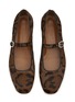 Detail View - Click To Enlarge - LE MONDE BERYL - Maryjane Patent Leather Ballerina Flats