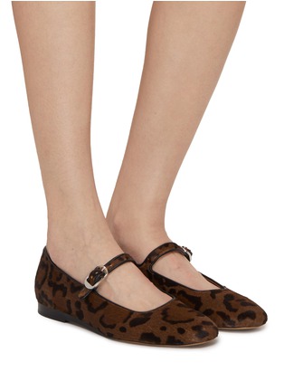Figure View - Click To Enlarge - LE MONDE BERYL - Maryjane Patent Leather Ballerina Flats