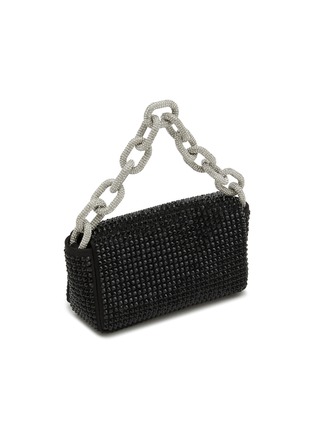 Detail View - Click To Enlarge - GEDEBE - Mini My Dream Crystal Embellished Satin Bag