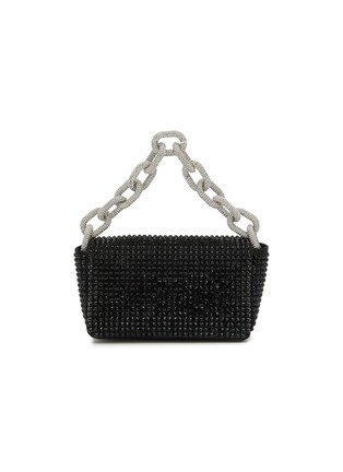 Main View - Click To Enlarge - GEDEBE - Mini My Dream Crystal Embellished Satin Bag