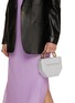 Figure View - Click To Enlarge - GEDEBE - Octo Crystal Embellished Lamé Bag