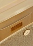 Detail View - Click To Enlarge - GEDEBE - Octo Crystal Embellished Lamé Bag