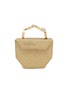 Main View - Click To Enlarge - GEDEBE - Octo Crystal Embellished Lamé Bag