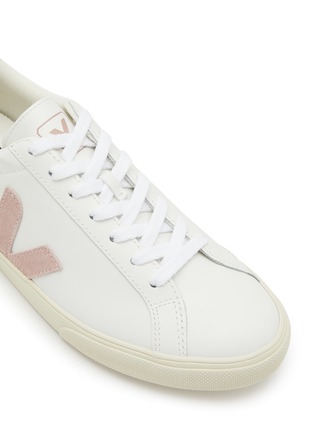 Detail View - Click To Enlarge - VEJA - Esplar Low Top Lace Up Leather Sneakers