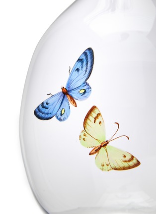 Detail View - Click To Enlarge - LOBMEYR - Painted Butterflies Large Decanter