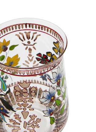 Detail View - Click To Enlarge - LOBMEYR - Oriental Flowers Indian Flowers Large Tumbler