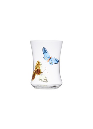 Main View - Click To Enlarge - LOBMEYR - Balloon Painted Butterflies Tumbler
