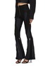 Detail View - Click To Enlarge - MUGLER - Zippered Scuba Panelled Jeans