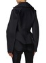 Back View - Click To Enlarge - MUGLER - Low Waisted Zip Up Jacket