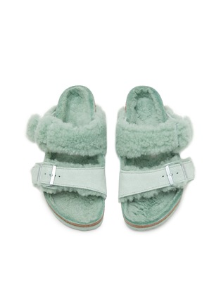Detail View - Click To Enlarge - BIRKENSTOCK - Arizona Shearling Leather Sandals