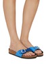 Figure View - Click To Enlarge - BIRKENSTOCK - Madrid Velvet Sandals