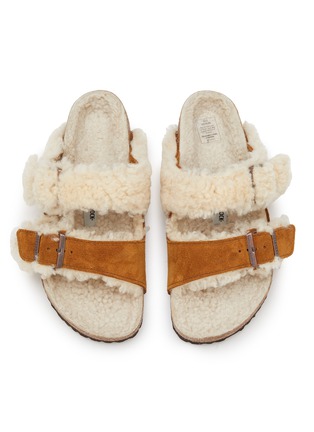 Detail View - Click To Enlarge - BIRKENSTOCK - Arizona Shearling Leather Sandals