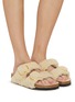 Figure View - Click To Enlarge - BIRKENSTOCK - Arizona Shearling Teddy Sandals