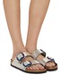Figure View - Click To Enlarge - BIRKENSTOCK - Arizona Big Buckle Slides
