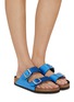Figure View - Click To Enlarge - BIRKENSTOCK - Arizona Velvet Sandals
