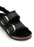 Detail View - Click To Enlarge - BIRKENSTOCK - Milano Big Buckle Shearling Sandals