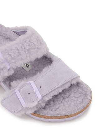 Detail View - Click To Enlarge - BIRKENSTOCK - Arizona Shearling Leather Sandals