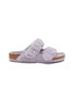 Main View - Click To Enlarge - BIRKENSTOCK - Arizona Shearling Leather Sandals