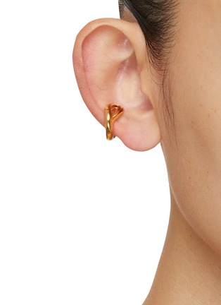 Figure View - Click To Enlarge - MISSOMA - Molten Freshwater Pearl 18K Gold-Plated Conch Ear Cuff