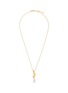 Main View - Click To Enlarge - MISSOMA - Molten Baroque Pearl Drop Pendant 18K Gold Plated Necklace