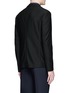 Back View - Click To Enlarge - ARMANI COLLEZIONI - Textured soft blazer