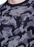 Detail View - Click To Enlarge - ARMANI COLLEZIONI - Camouflage cotton sweater