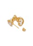 Detail View - Click To Enlarge - MISSOMA - Molten Freshwater Pearl 18K Gold Plated Hoop Earrings