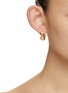 Figure View - Click To Enlarge - MISSOMA - Molten Freshwater Pearl 18K Gold Plated Hoop Earrings