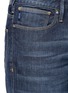 Detail View - Click To Enlarge - ARMANI COLLEZIONI - Slim fit wash jeans